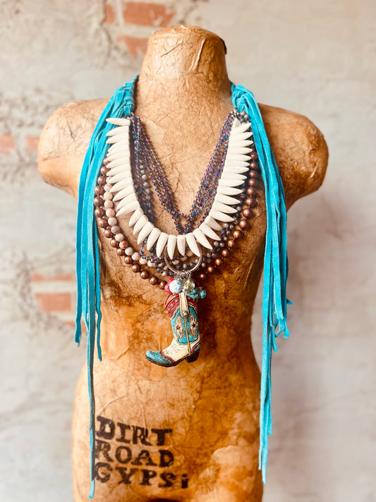 Can’t Tame My Western Necklace