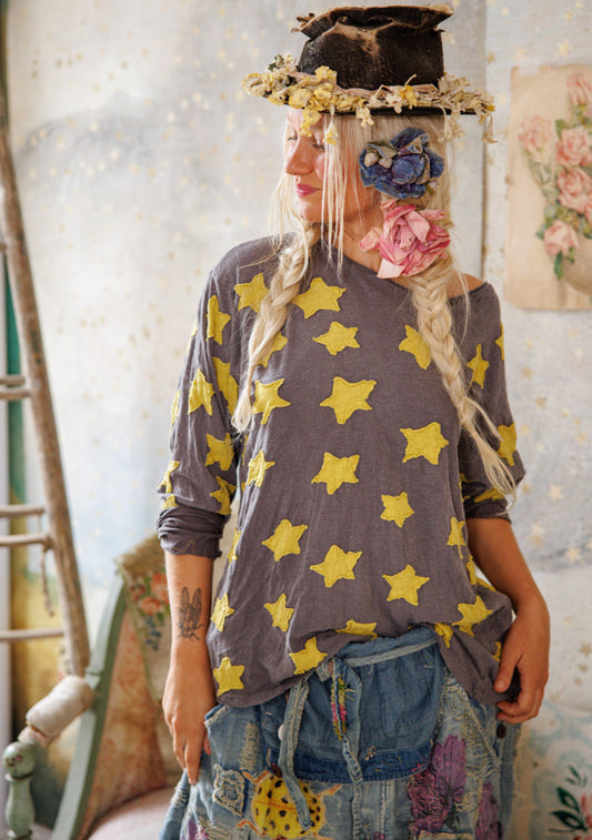 Star Appliqué Viggo Tee - Bravo