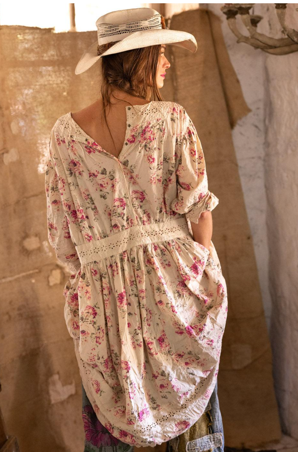 Donby Dress - Cupid Rose