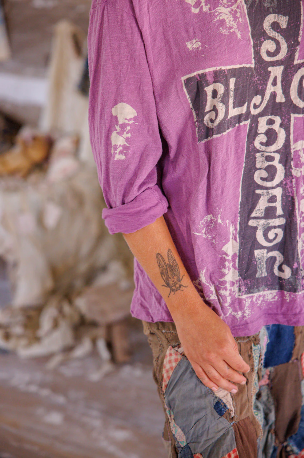 Black Sabbath Trust Viggo Tee - Dewberry
