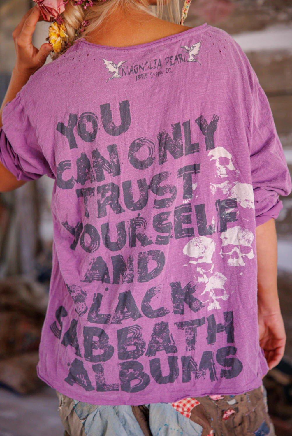 Black Sabbath Trust Viggo Tee - Dewberry