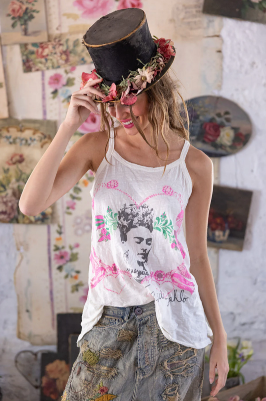 Frida Corazon Luminoso Lana Tank - True