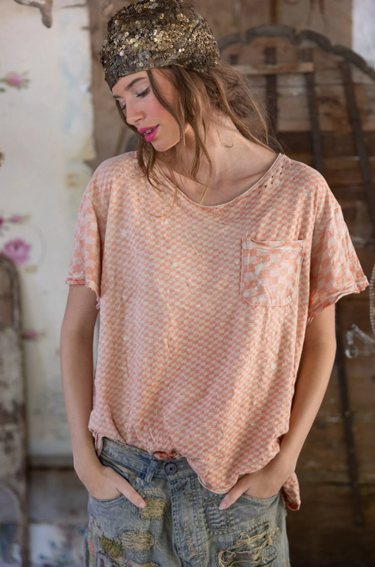 Piecewise Pocket Tee - Tabby