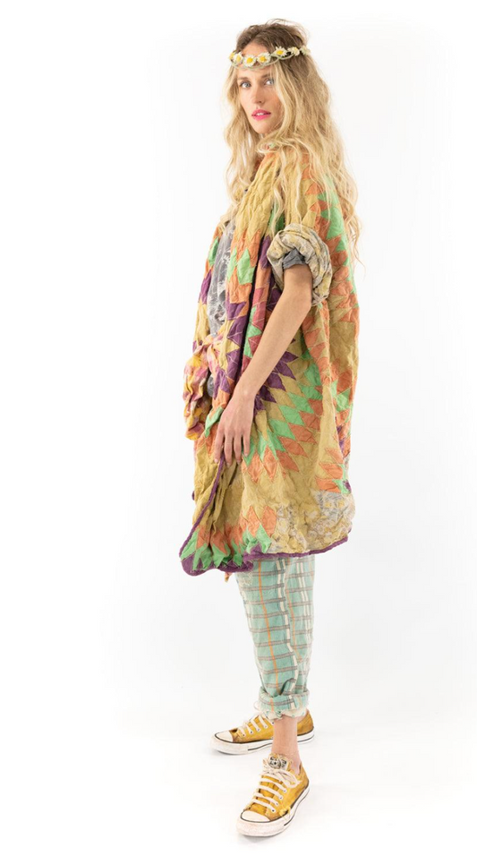Archie Quiltwork Kimono - Maui
