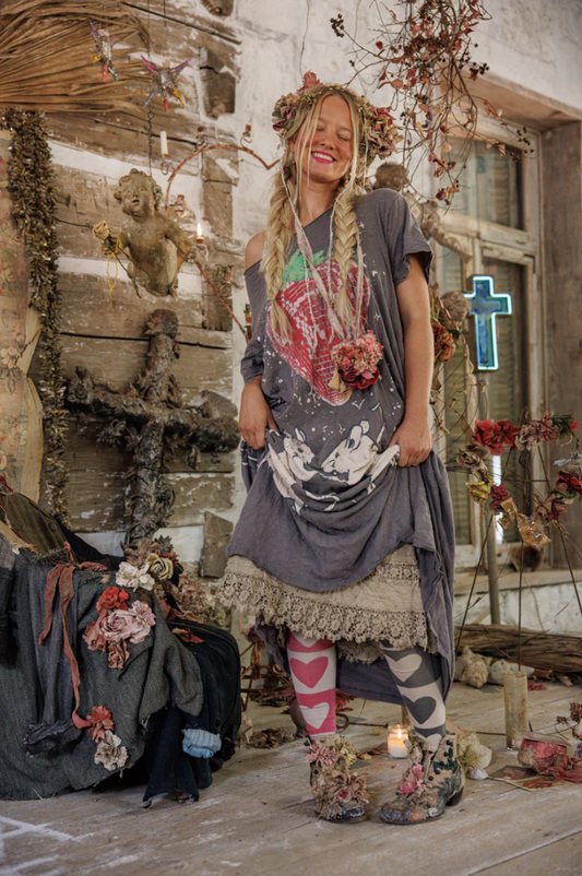 Discotheque Fraises T Dress - Ozzy