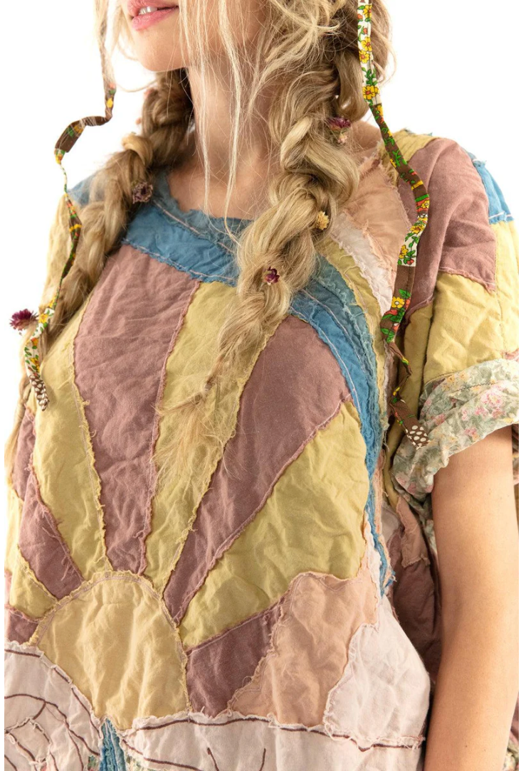 Applique Artist Dress - Sunrise