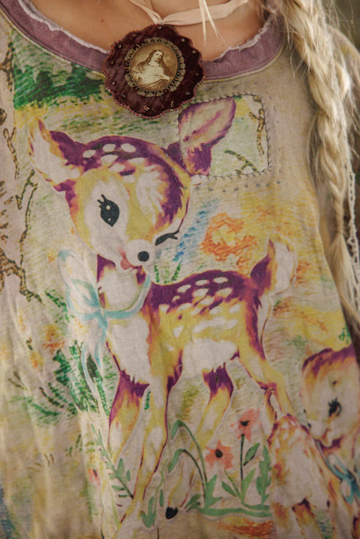Dama Dama Hermosa Sweatshirt - Purple Boba