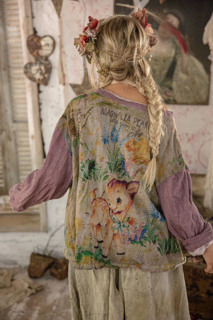 Dama Dama Hermosa Sweatshirt - Purple Boba