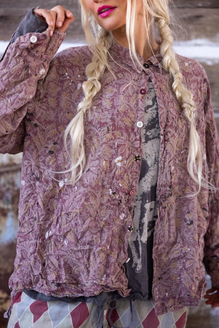 Block Print Adison Workshirt - Reverie