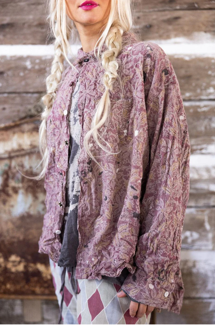 Block Print Adison Workshirt - Reverie