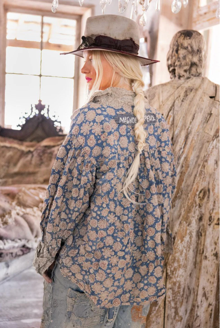 Block Print Tora Shirt - Rourke