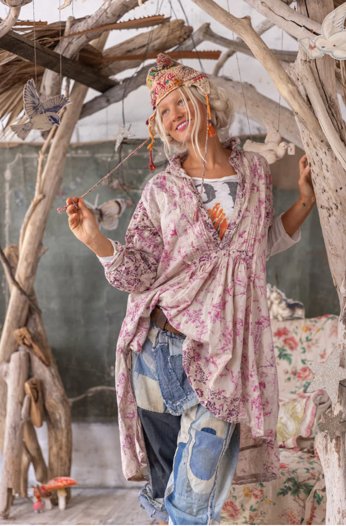 Patchwork Cordelia Night Shirt - Eternal