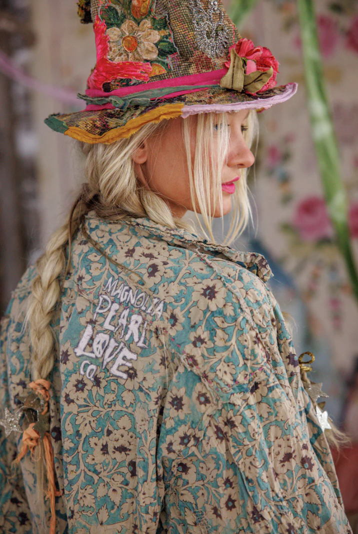 Patchwork Adison Workshirt - Blue Eyes