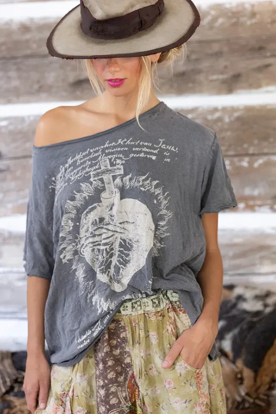Faithful Heart Tee - Ozzy