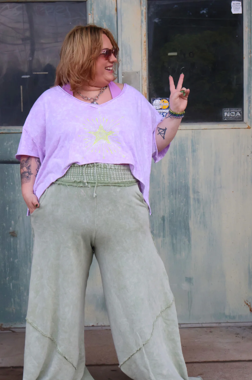 Dream Crop Tee - Violet