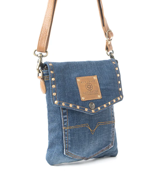 Dahlia Denim Crossbody Bag