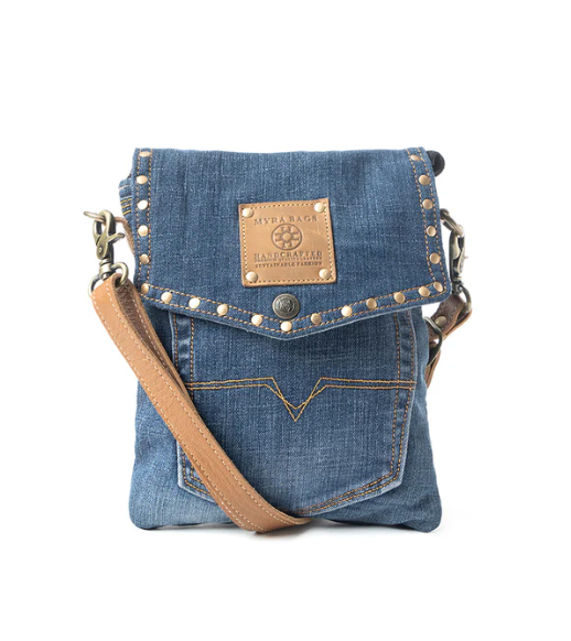 Dahlia Denim Crossbody Bag
