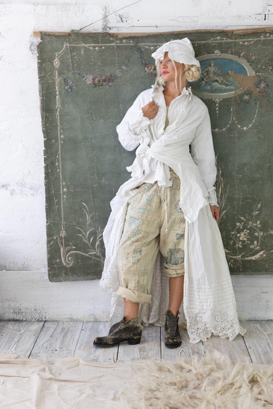 Audie Overalls Trousers - Sea Flower