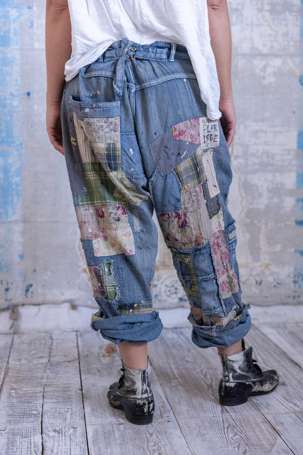 Patchwork Crossroads Denim -Washed Indigo