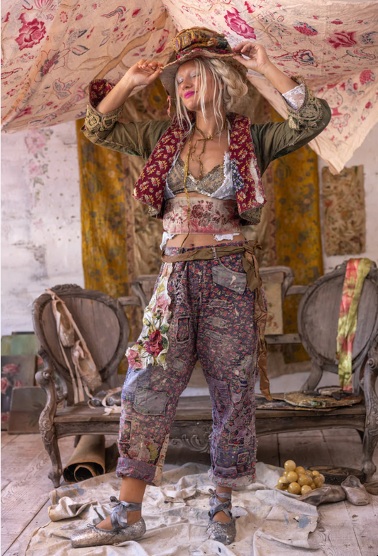 Applique Miner Pants - Fruit Market