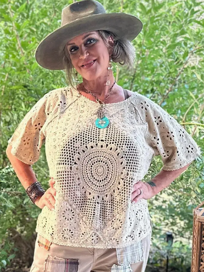 Patched Together Top