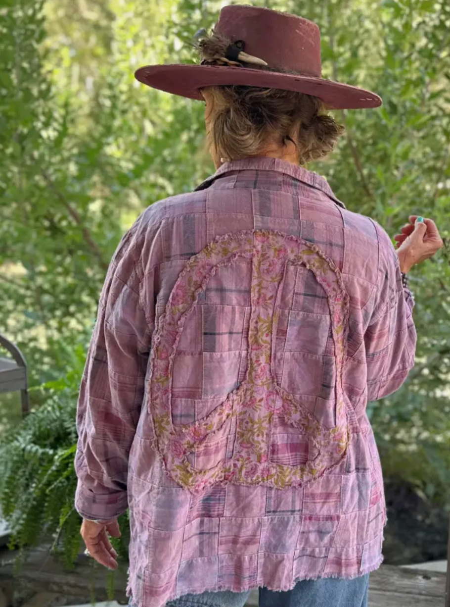 Plum Delight Peace Jacket