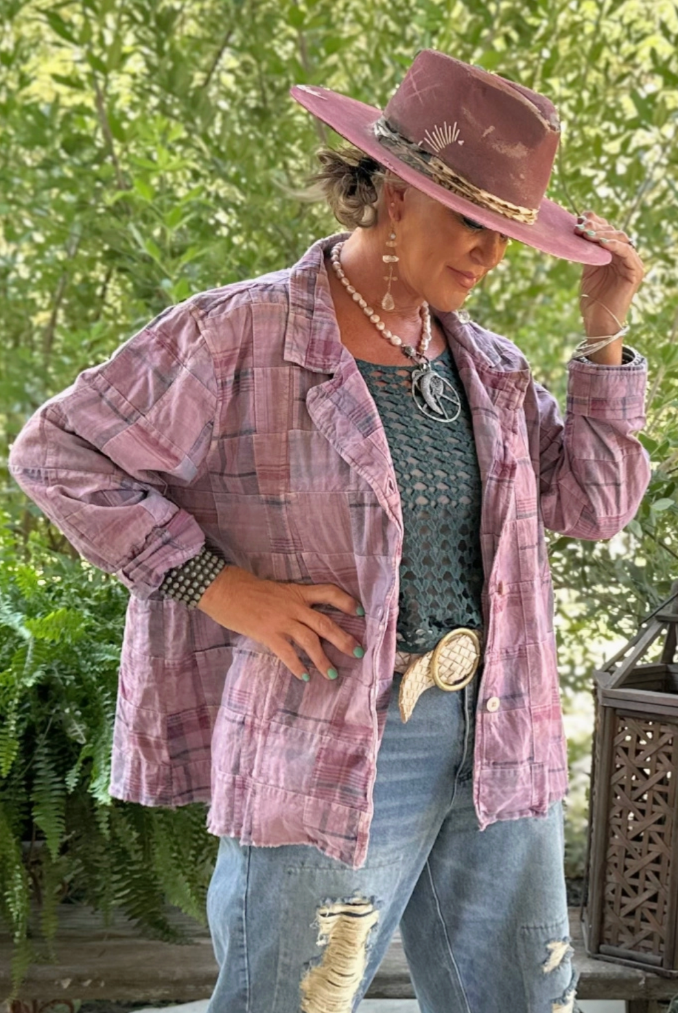 Plum Delight Peace Jacket