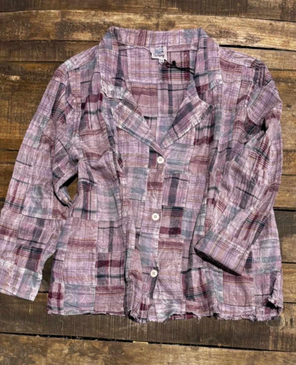 Plum Delight Peace Jacket